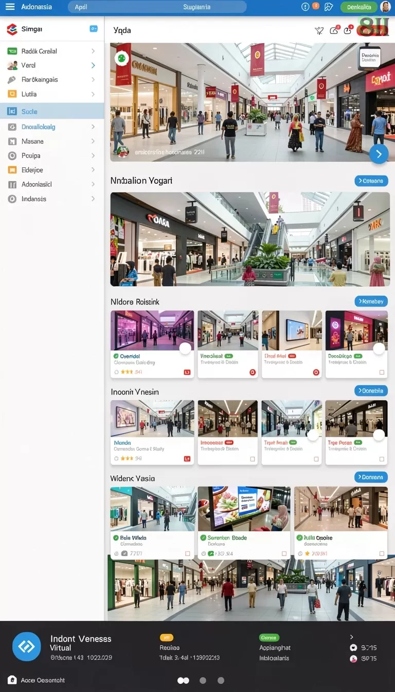 Cuplikan layar BATAK5D — menu navigasi