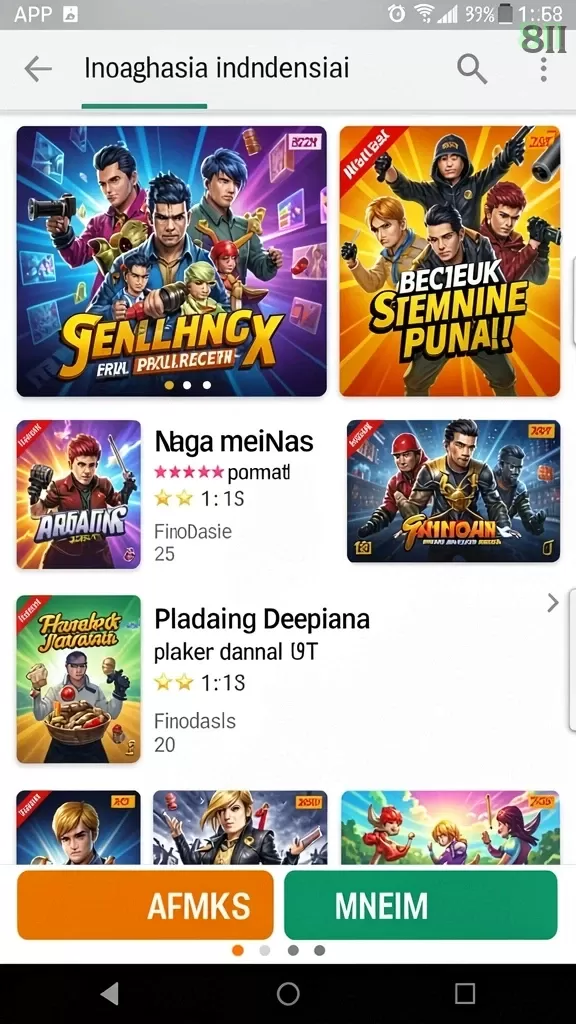 Cuplikan layar INDO178 — aktivitas