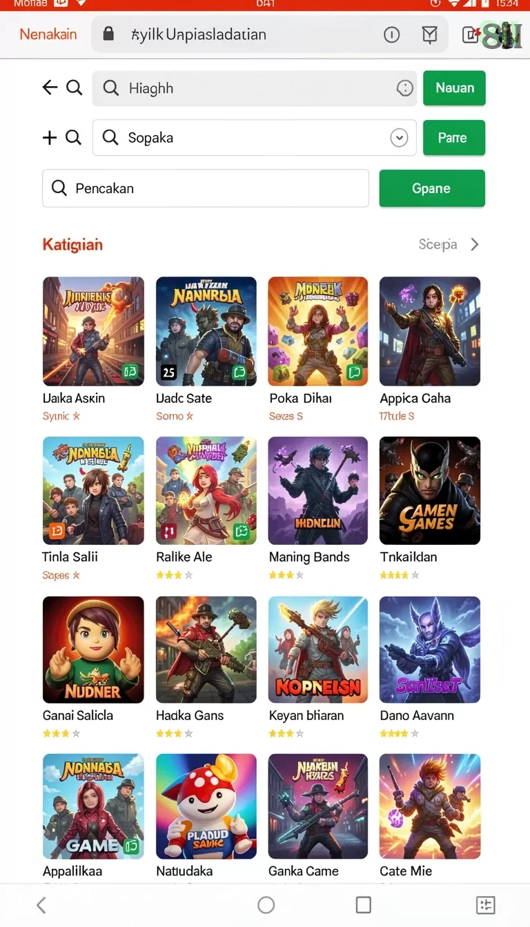 Cuplikan layar KILAT77 — aktivitas